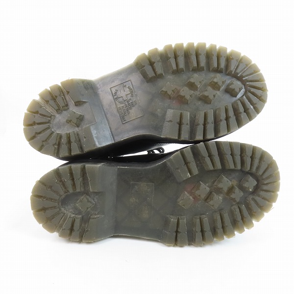 実際に弊社で買取させて頂いたDr.Martens×HELLO KITTY/ドクターマーチン×ハローキティ ブーツ 8ホール 厚底 60周年記念 UK5の画像 2枚目