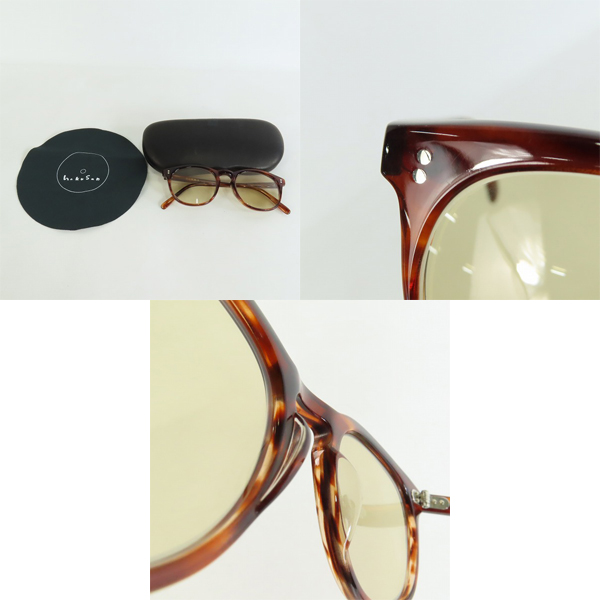 実際に弊社で買取させて頂いた白山眼鏡店/ハクサンガンキョウテン サングラス/アイウェアの画像 9枚目