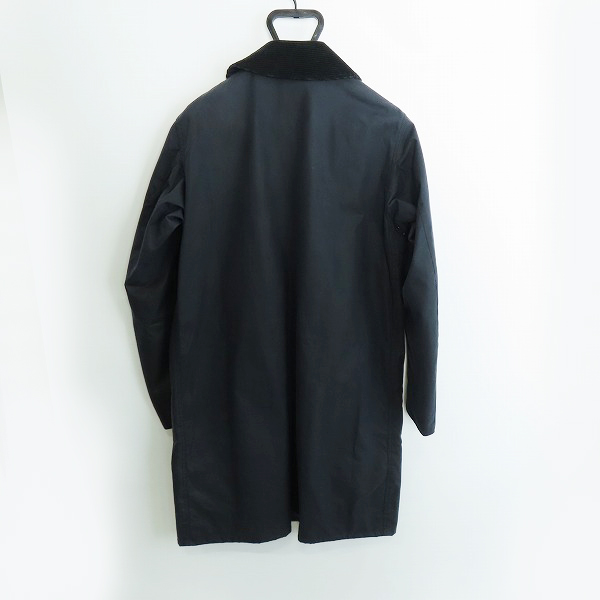 実際に弊社で買取させて頂いたBarbour/バブアー 15AW 裏地チェック オイルド ステンカラー コート MWX0534NY91/1402141 40の画像 1枚目