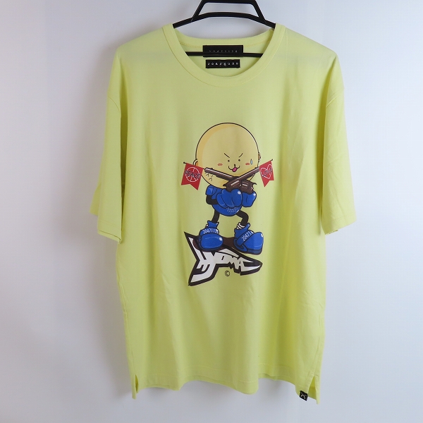 実際に弊社で買取させて頂いたroarguns/ロアーガンズ×20471120 ヒョーマくん Tシャツ 20SGT-RF2B/L