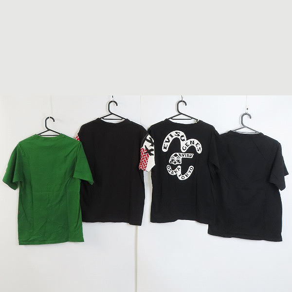 実際に弊社で買取させて頂いたEVISU/エヴィス 半袖 Tシャツ 4点セットの画像 1枚目