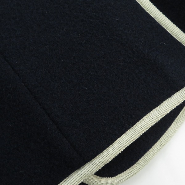 実際に弊社で買取させて頂いたA(LeFRUDE)E/アレフルード メルトン ウールPコート/11AW-C002/Sの画像 7枚目