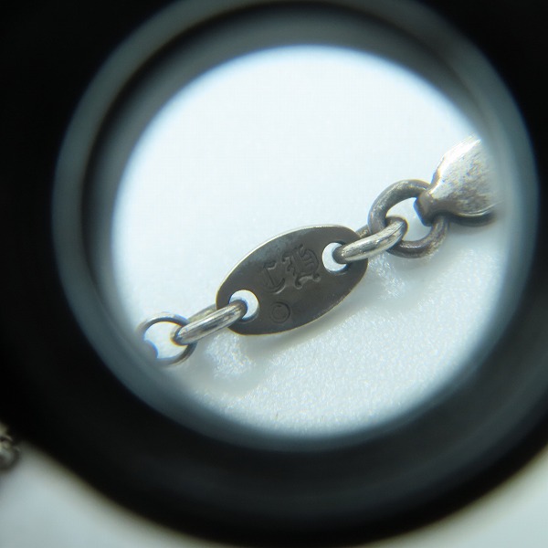 実際に弊社で買取させて頂いたCHROME HEARTS/クロムハーツ ロールチェーン 16inch の画像 4枚目