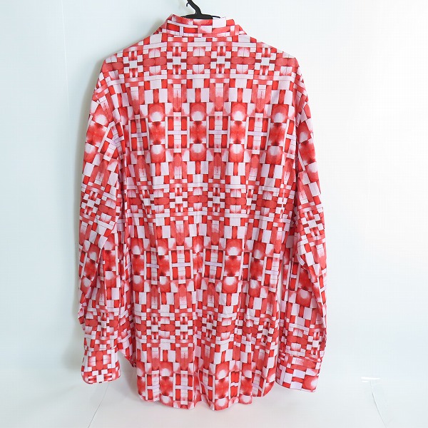 実際に弊社で買取させて頂いたGIANNI VERSACE/ジャンニヴェルサーチ 総柄長袖シャツ/XLの画像 1枚目