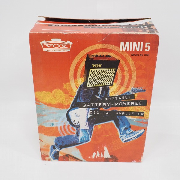 実際に弊社で買取させて頂いたVOX/ヴォックス DA5 ギター コンボアンプ 電池駆動可能【動作確認済】の画像 9枚目