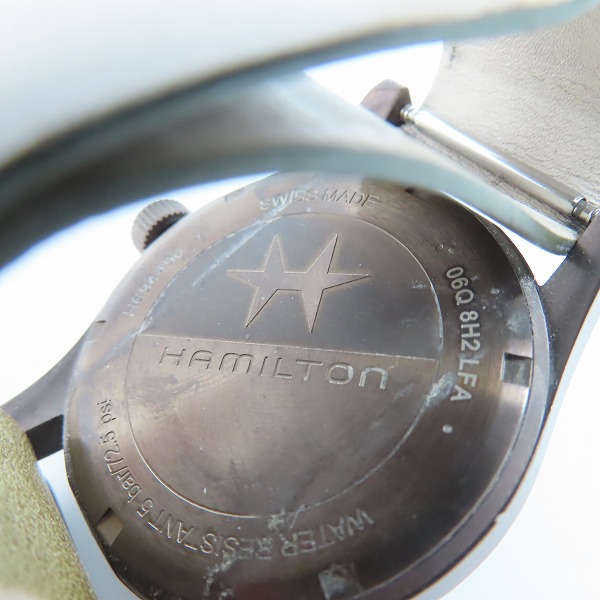 実際に弊社で買取させて頂いたHAMILTON/ハミルトン カーキフィールド 手巻き 腕時計 H694490の画像 3枚目
