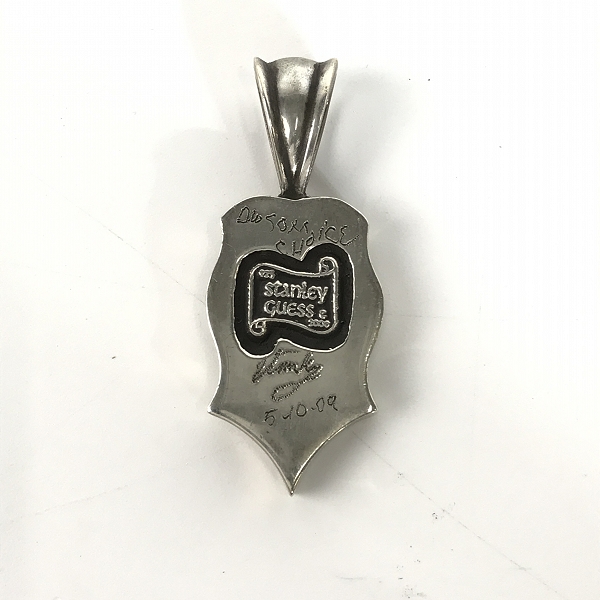 実際に弊社で買取させて頂いた【ギャラ付き】STANLEY GUESS/スタンリーゲス ウッド ギターペンダントトップの画像 2枚目