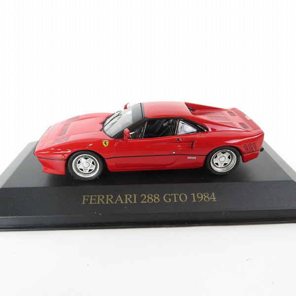 実際に弊社で買取させて頂いた【破損有り】ixo/イクソ 1/43 Ferrari/フェラーリ 288 GTO 1984 レッド ミニカーの画像 1枚目