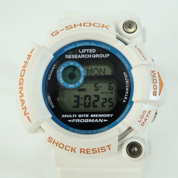 実際に弊社で買取させて頂いたG-SHOCK/Gショック 国内100個限定 FROGMAN LRG 10周年記念 GW-206K-7LRGの画像 1枚目
