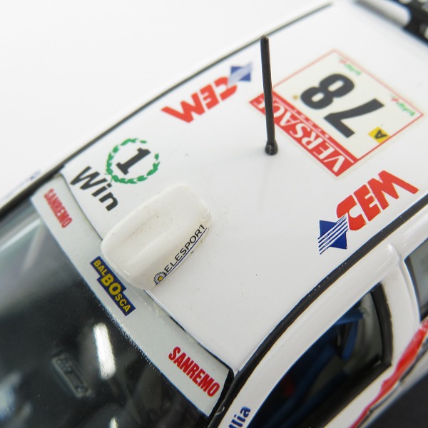 実際に弊社で買取させて頂いたSKID/スキッド 1/43 FIAT PUNTO KIT CAR PERLINO CEM #78/フィアット プントキットカー ペルリーノ ミニカーの画像 5枚目