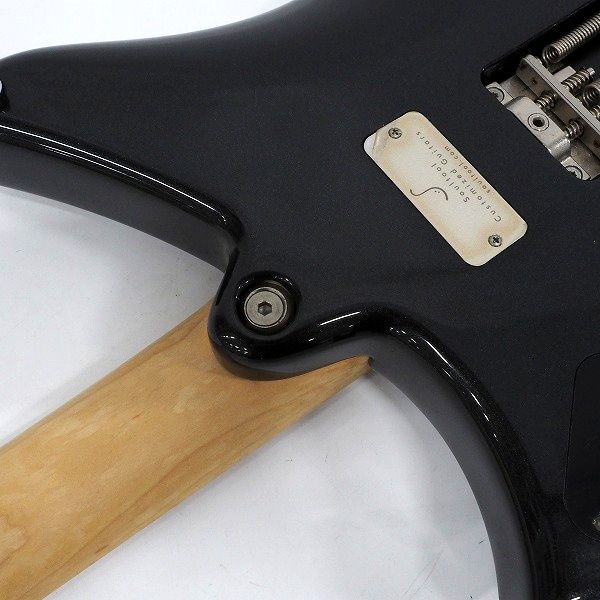 実際に弊社で買取させて頂いた★Soultool Customized Guitars/ソウルトゥール エレキギター24フレット アーム搭載モデル セミハードケース付の画像 8枚目