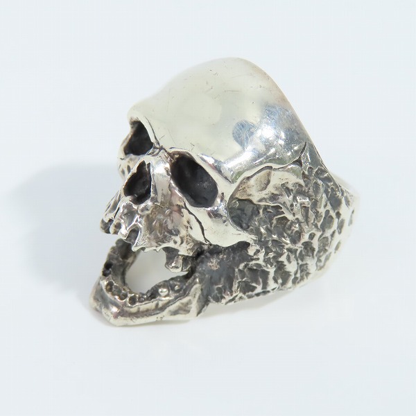 実際に弊社で買取させて頂いたCRAZY PIG/クレイジーピッグ  ペストスカルリング/Plague Skull Ring 19号