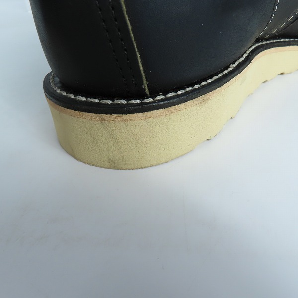 実際に弊社で買取させて頂いたRED WING/レッドウィング 羽タグ アイリッシュセッター 9075/8.5Dの画像 7枚目