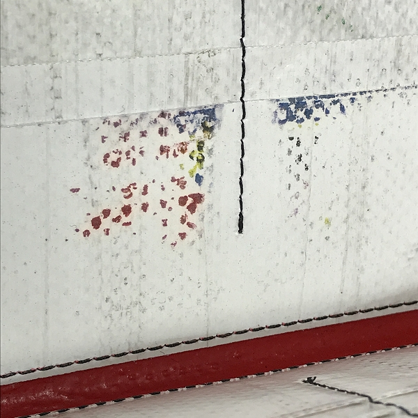 実際に弊社で買取させて頂いたFREITAG/フライターグ F555 CAROLINE/キャロライン 二つ折り長財布 レッドの画像 6枚目