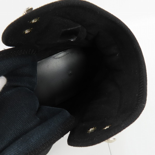 実際に弊社で買取させて頂いたGIVENCHY/ジバンシィ スウェードレザー切替 ハイカットスニーカー 41の画像 4枚目