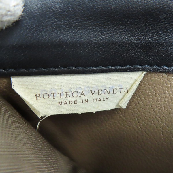 実際に弊社で買取させて頂いたBOTTEGA VENETA/ボッテガヴェネタ イントレチャート ラウンドファスナーウォレット/長財布の画像 4枚目