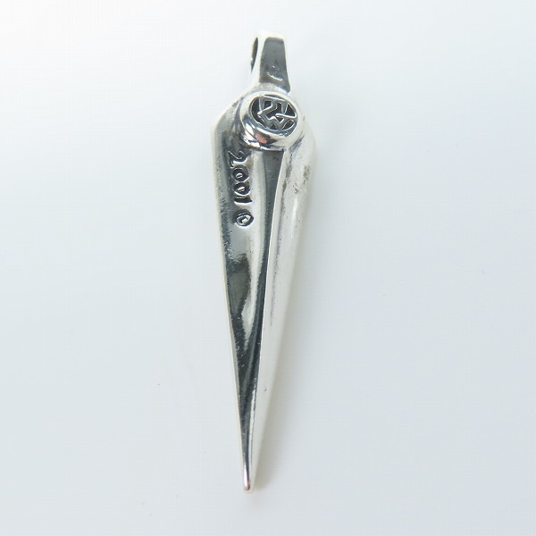 実際に弊社で買取させて頂いた【ギャラ付き】TRAVIS WALKER/トラヴィスワーカー ミニダガーペンダントトップ PD836TWの画像 2枚目