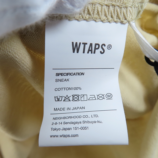 実際に弊社で買取させて頂いたWTAPS/ダブルタップス 22SS URBAN TERRITORY/SS アーバンテリトリー 半袖Tシャツ  221ATDTｰSTM06S/01の画像 3枚目