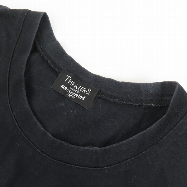 実際に弊社で買取させて頂いたmastermind JAPAN×Theater8/マスターマインド×シアターエイト スカルプリントTシャツ 8NT-TS01/Lの画像 6枚目