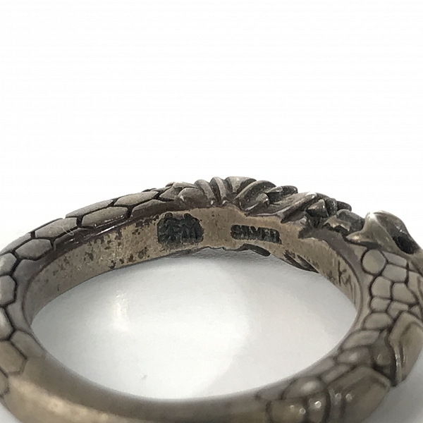 実際に弊社で買取させて頂いた【ギャラ付き】Bloody Mary/ブラッディマリー 四神 - 玄武 リング 11号の画像 6枚目