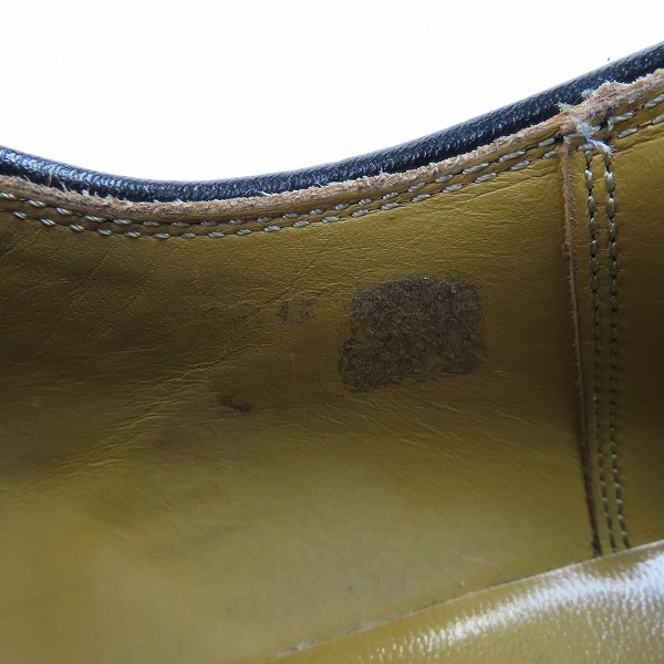 実際に弊社で買取させて頂いたREGAL/リーガル ウイングチップ レザー シューズ ブラック 2589/26.5EEの画像 6枚目