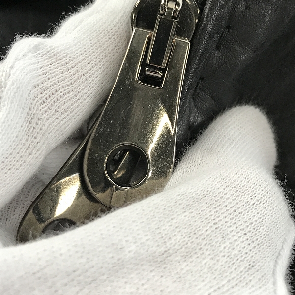 実際に弊社で買取させて頂いたjunhashimoto/ジュンハシモト カウレザー ジップ レザー ライダース ジャケット 1020000003/3の画像 5枚目