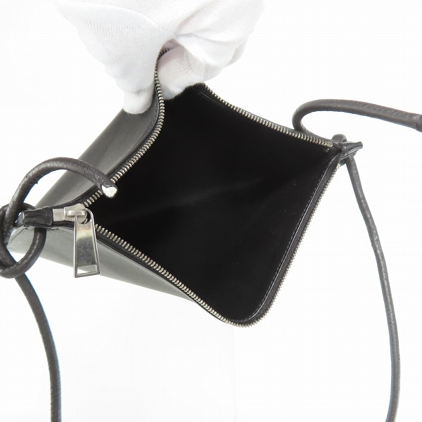 実際に弊社で買取させて頂いたBOTTEGA VENETA/ボッテガヴェネタ レザーショルダーバッグ ポーチの画像 5枚目