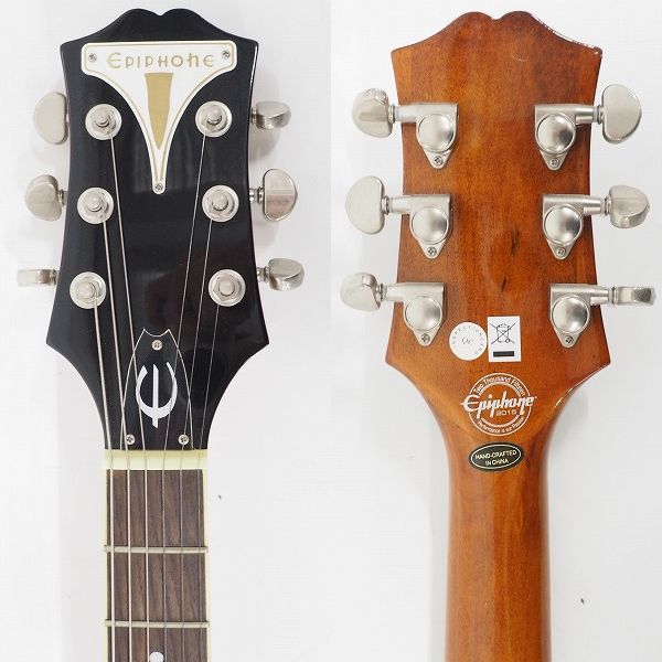 実際に弊社で買取させて頂いた★Epiphone/エピフォン WILDKAT STUDIO WR/ワイルドキャット セミアコ エレキギター 2015年製 ハードケース付の画像 2枚目