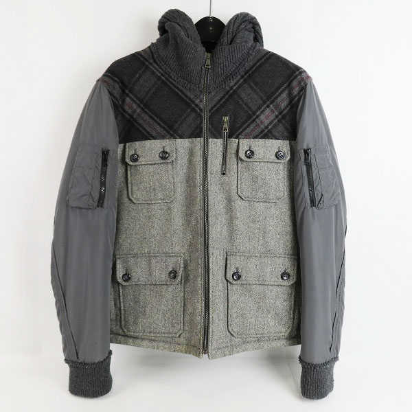 実際に弊社で買取させて頂いたDOLCE&GABBANA/ドルチェ&ガッバーナ/ドルガバ ジャケット チェック×ヘリンボーン柄 G9S18T/52