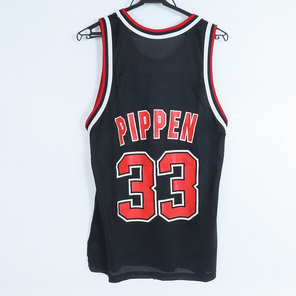 実際に弊社で買取させて頂いたChampion/チャンピオン Chicago Bulls/シカゴブルズ PIPPEN ピッペン #33 ユニフォーム/ゲームシャツ /40の画像 1枚目