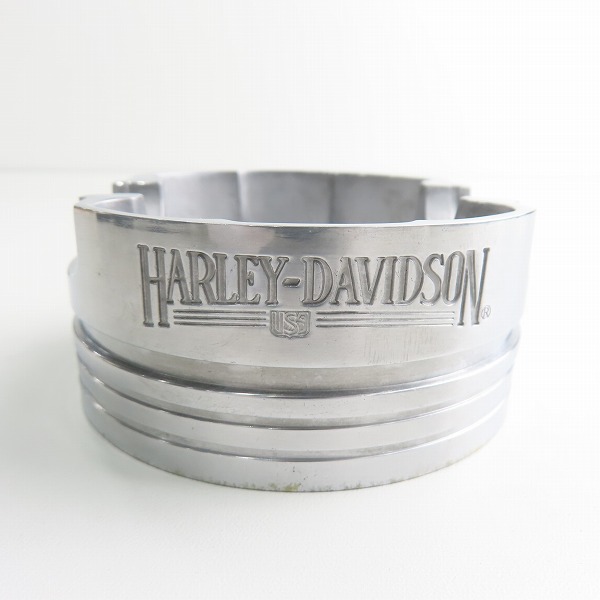 実際に弊社で買取させて頂いたZIPPO/ジッポー HARLEY DAVIDSON/ハーレーダビッドソン LIMITED EDITION/Vツインエンジン ピストン型灰皿のみの画像 1枚目