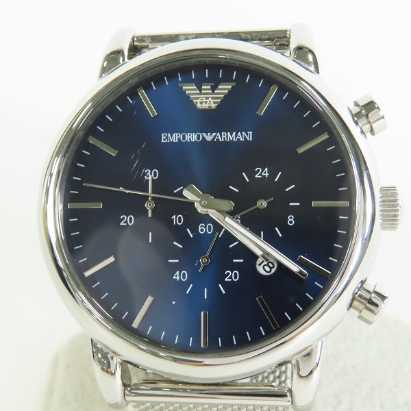 実際に弊社で買取させて頂いたEMPORIO ARMANI/エンポリオアルマーニ クォーツ腕時計 ブレスレット付き AR-80038