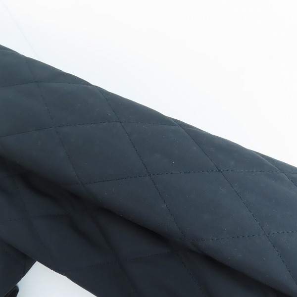 実際に弊社で買取させて頂いたBURBERRY LONDON/バーバリーロンドン キルティングブルゾン/160Aの画像 8枚目