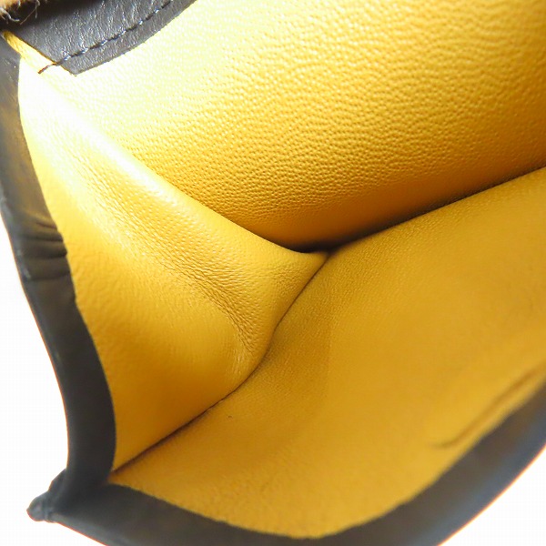 実際に弊社で買取させて頂いたGANZO/ガンゾ レザー 小銭入れ付き コンパクトウォレット 二つ折り 0057798の画像 7枚目