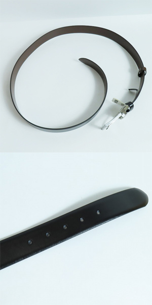 実際に弊社で買取させて頂いたHUGO BOSS/ヒューゴボス カウレザーベルト 50235264 の画像 6枚目