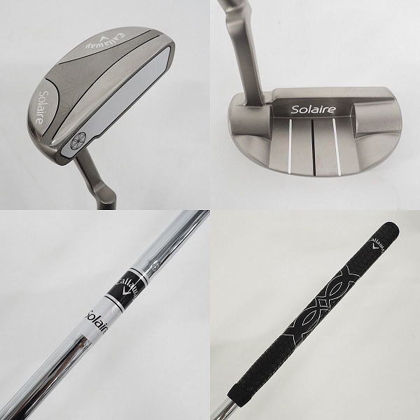 実際に弊社で買取させて頂いた【番手欠品有り】Callaway SOLAIRE/キャロウェイ ソレイル  レディースクラブ 5本セット FLEX：L キャディバッグ付きの画像 4枚目
