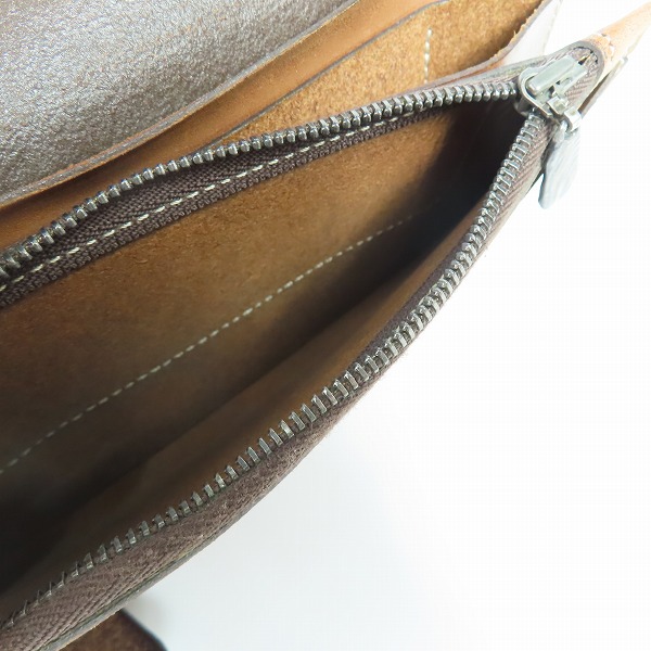 実際に弊社で買取させて頂いたFUNNY/ファニー カービング レザー コンチョ ウォレットチェーン付き 長財布/ロングウォレットの画像 6枚目