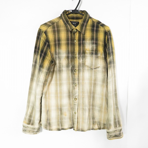 実際に弊社で買取させて頂いたglamb/グラム グラデーションシャツ イエロー 3