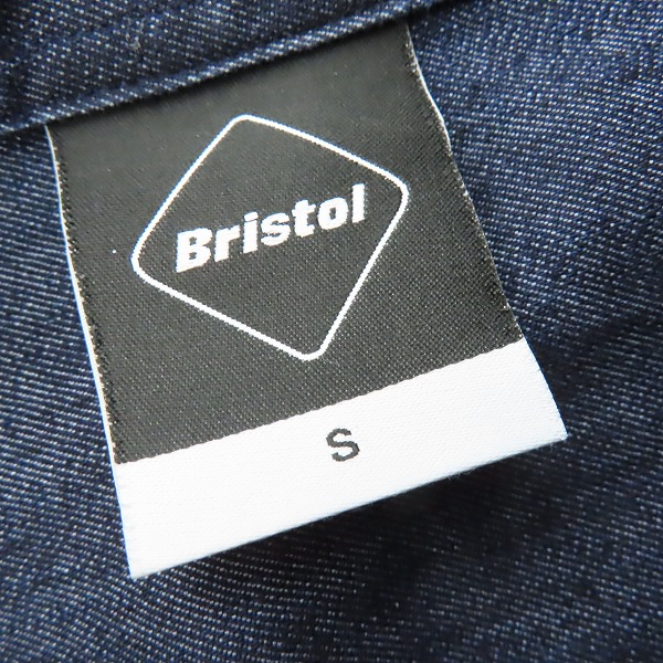 実際に弊社で買取させて頂いたF.C.Real Bristol/エフシーレアルブリストル COOLMAX BIG LOGO BAGGY SHIRT/ビッグロゴバギーシャツ FCRB-220079/Sの画像 2枚目