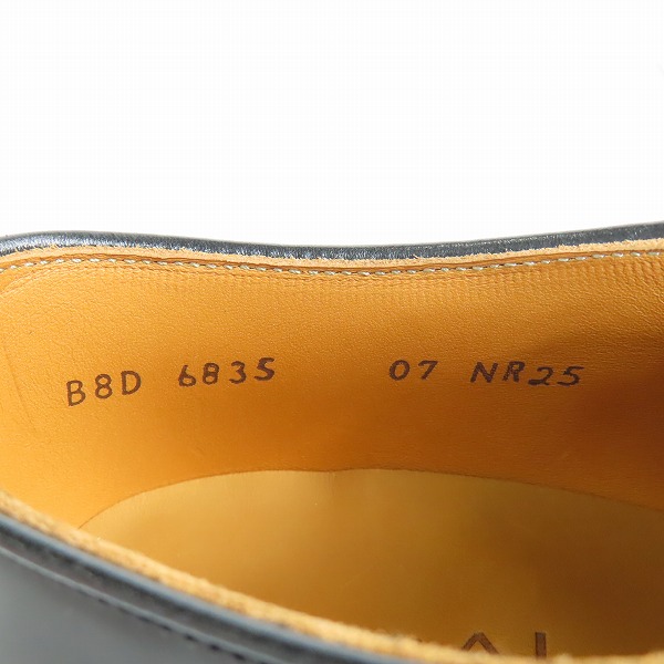 実際に弊社で買取させて頂いたREGAL/リーガル モンクストラップ ビジネスシューズ 07NR/25.0の画像 5枚目