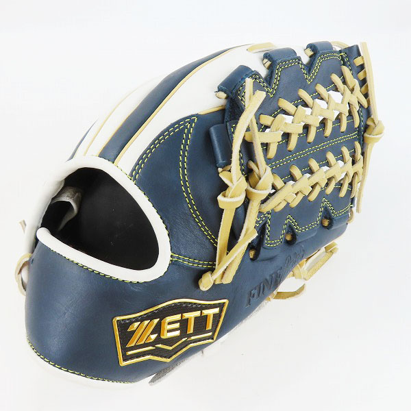 実際に弊社で買取させて頂いたZETT/ゼット 軟式/オールラウンド SMUカラーグラブ FINECatch BRGB35432A  