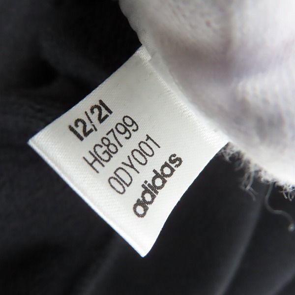 実際に弊社で買取させて頂いたY-3/ワイスリー adidas/アディダス×Yohji Yamamoto/ヨウジヤマモト 20th/20周年 サイドロゴ スウェットパーカー HG8799/2XLの画像 6枚目