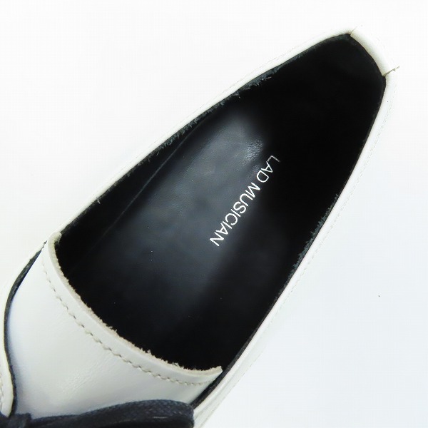 実際に弊社で買取させて頂いたLAD MUSICIAN/ラッドミュージシャン ドレスシューズ 2207-902/43の画像 4枚目