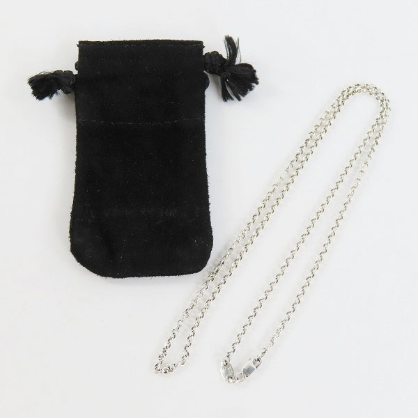 実際に弊社で買取させて頂いたCHROME HEARTS/クロムハーツ ロールチェーン/ネックチェーン ネックレス 20inchの画像 5枚目