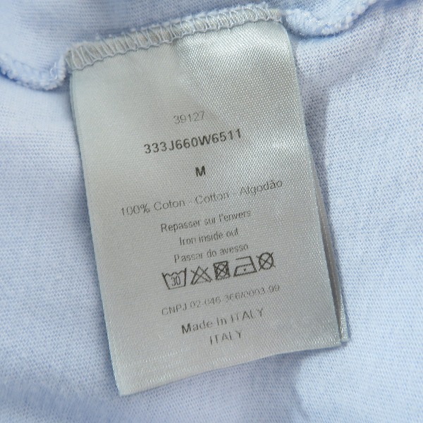 実際に弊社で買取させて頂いた【JPタグ】DIOR homme/ディオールオム Tシャツ 刺繍デザイン 333J660W6511/Mの画像 3枚目
