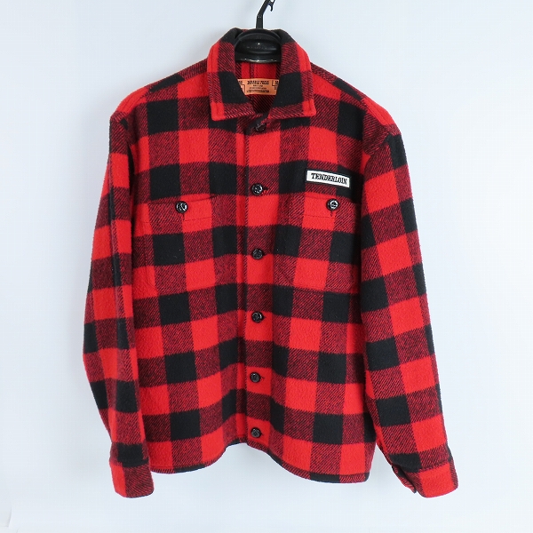 実際に弊社で買取させて頂いたTENDERLOIN/テンダーロイン T-20RG DURABLE PRESS バッファローチェックネルシャツ /M