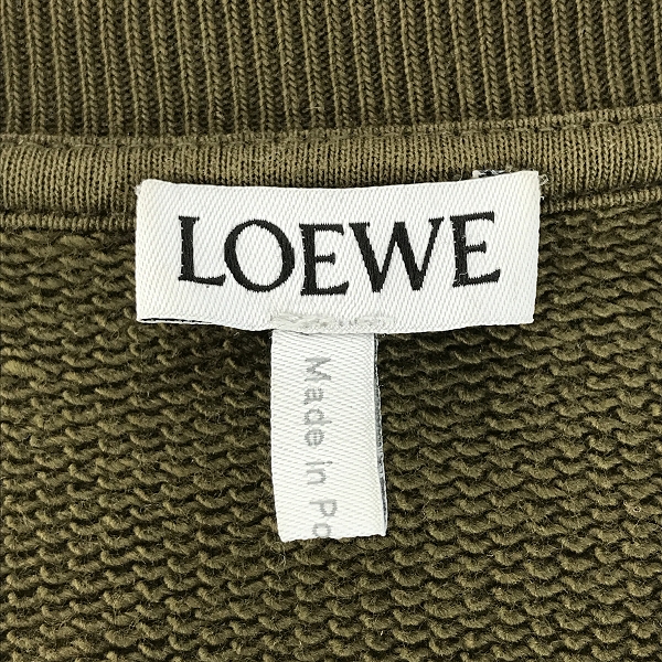 実際に弊社で買取させて頂いたLOEWE/ロエベ ANAGRAM SWEAT/アナグラム スウェットシャツ クルーネック トレーナー H526Y24J07/Lの画像 2枚目
