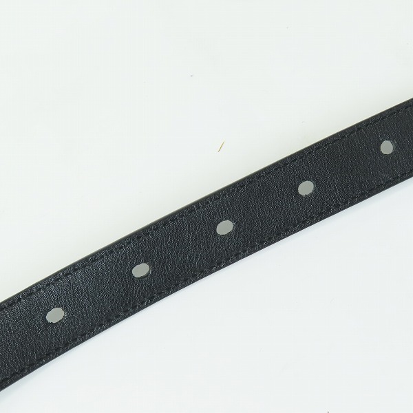 実際に弊社で買取させて頂いたYSL/YVES SAINT LAURENT/イヴサンローラン ハート/スタースタッズ ナローベルトの画像 4枚目