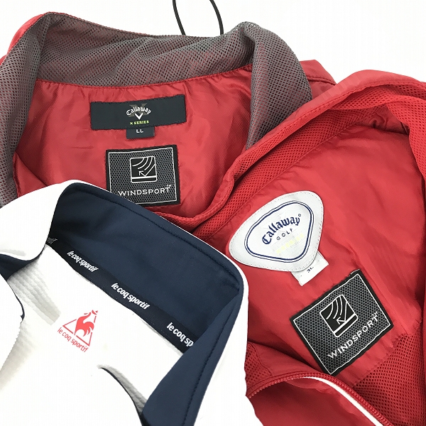 実際に弊社で買取させて頂いた【おまとめ】Callaway/キャロウェイ le coq sportif/ルコックスポルティフ ゴルフウェア/トレーニングウェアの画像 1枚目