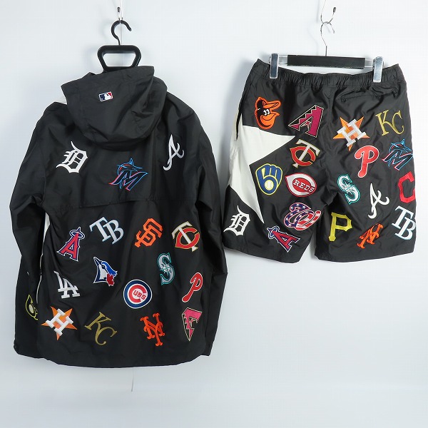 実際に弊社で買取させて頂いたF.C.Real Bristo/lF.C.レアルブリストル MLB セットアップ ジャケット/ハーフパンツ FCRB-212015/FCRB-212016/Lの画像 1枚目